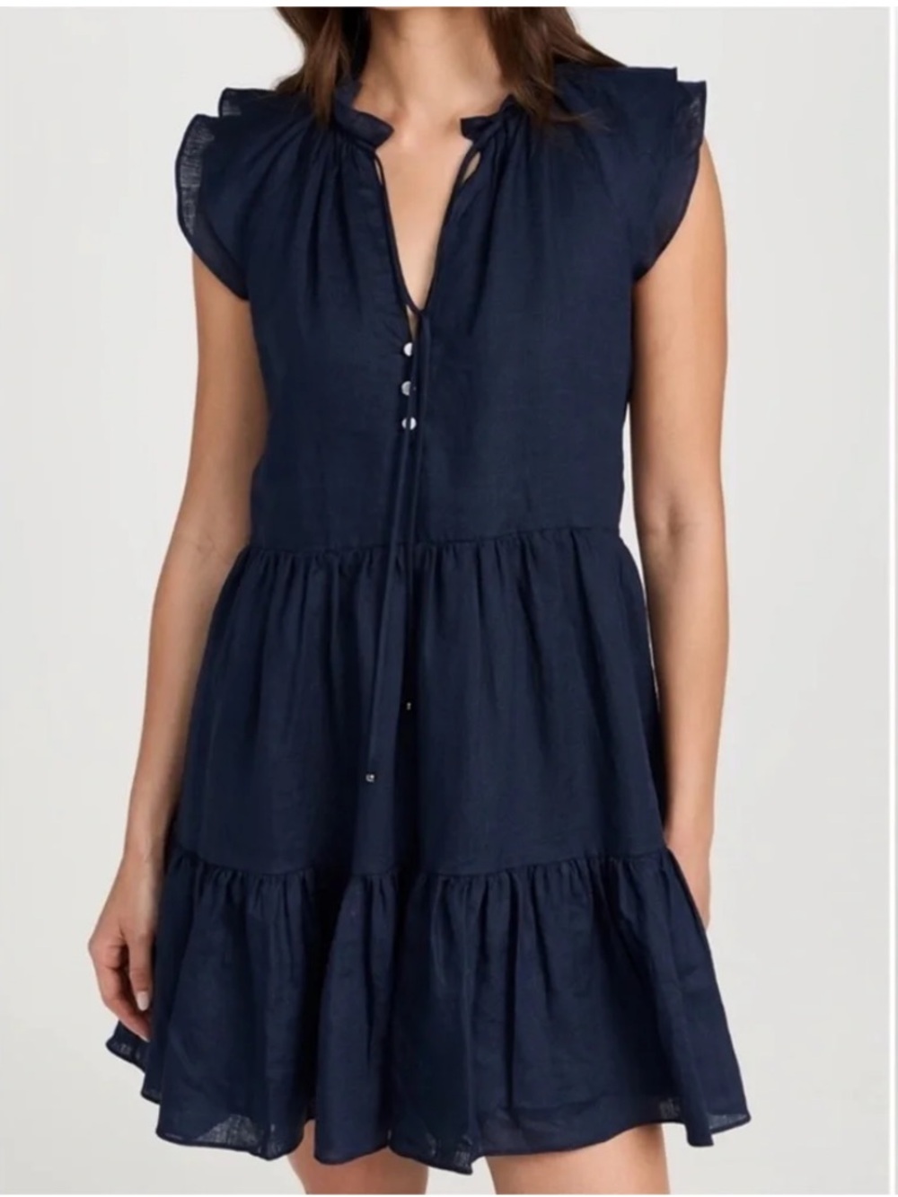 Veronica Beard | Zee Linen Dress